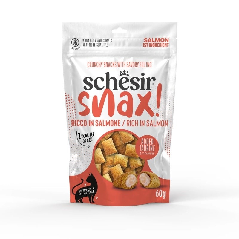 Schesir Snax Somon Dolgulu Kedi Ödülü 60 Gr, KATEGORİSİZ, Schesir