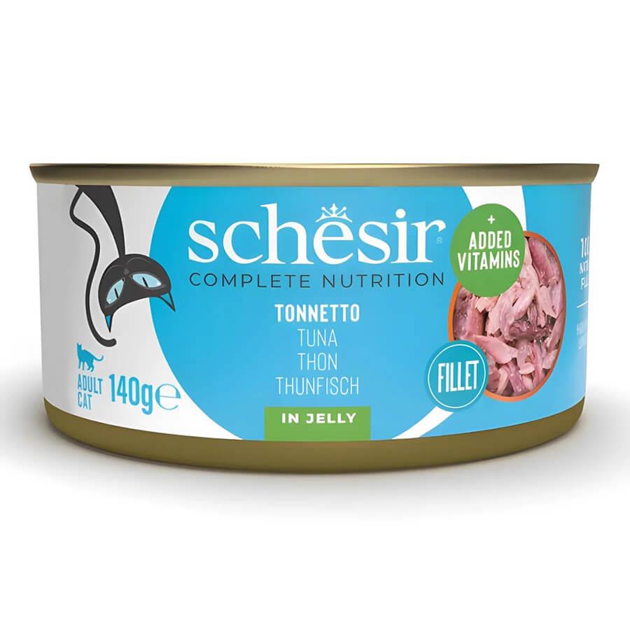 Schesir Tam ve Dengeli Ton Balıklı Jöle İçinde Kedi Konservesi 140g, KATEGORİSİZ, Schesir