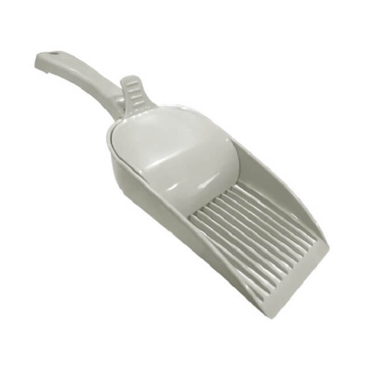 Strong Hazneli Kedi Kumu Toplama Küreği Bej 35 cm