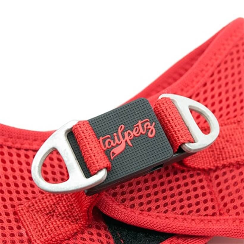 Tailpetz Air-Mesh Harnes Red Medium Göğüs Tasması