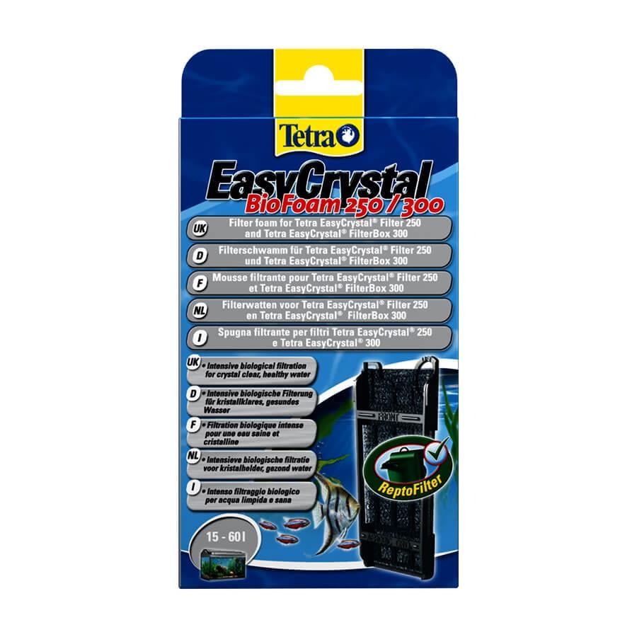 TetraTec Easy Crystal Filtre Değişimi Bio Köpük 250/300 Modelleri için, Filtre Malzemeleri, Tetra