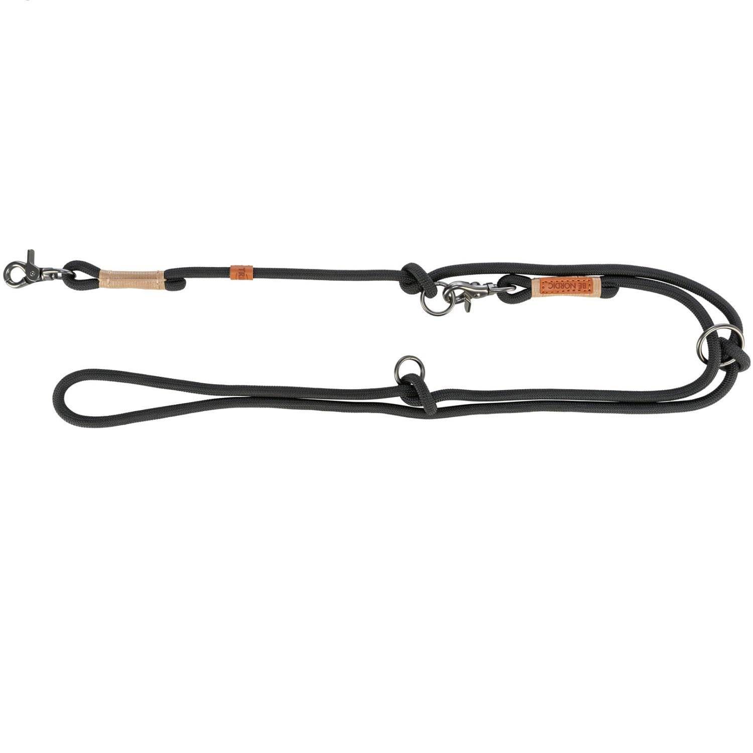 Trixie Be Nordic Ayarlanabilir Köpek Gezdirme Kayışı S-M : 2 M / 8 mm Petrol Mavisi / Açık Gri, Köpek Gezdirme Tasması, Trixie