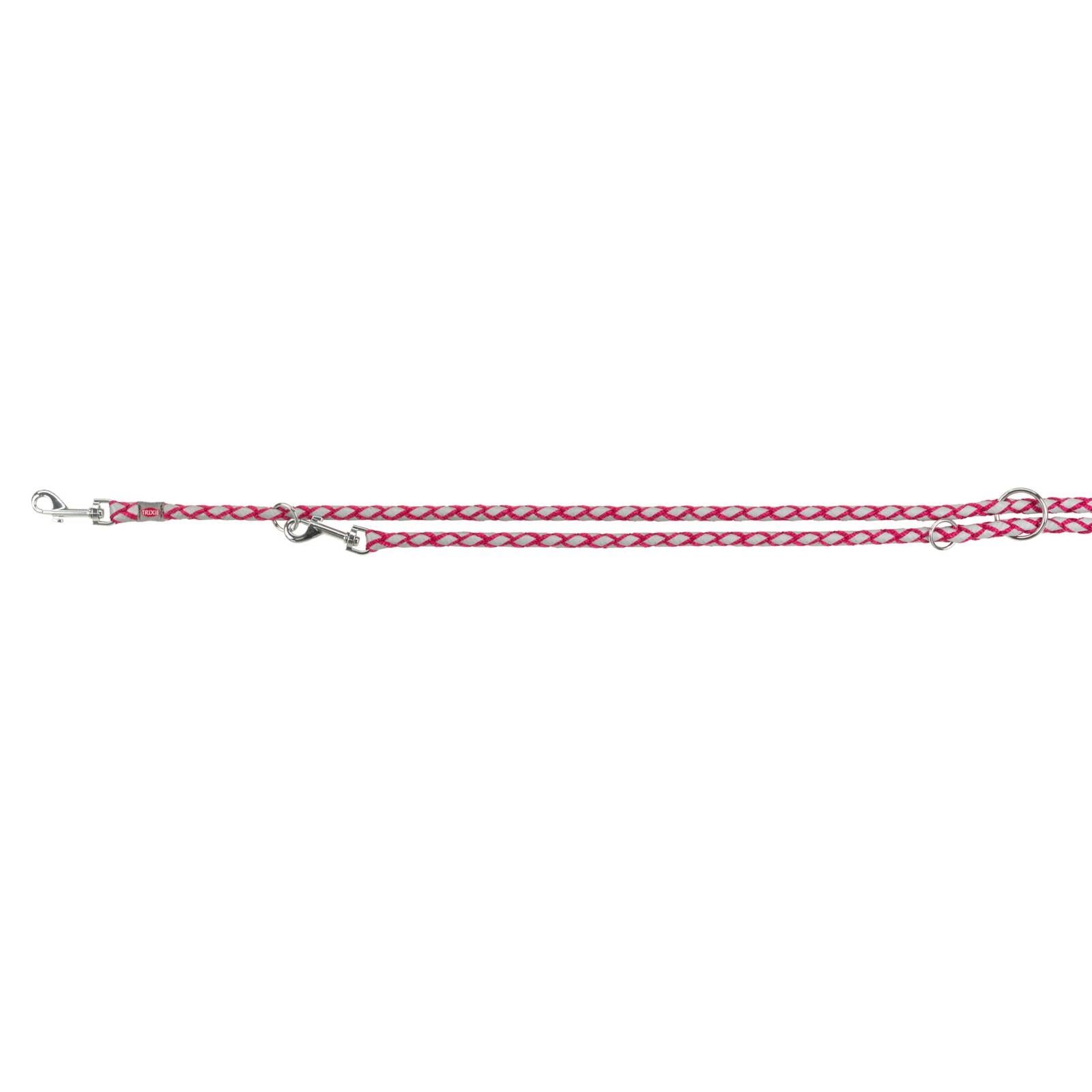 Trixie Cavo Reflektörlü Ayarlanabilir Köpek Gezdirme Kayışı L-XL : 2 Mt / 18 mm Fuşya, Köpek Gezdirme Tasması, Trixie