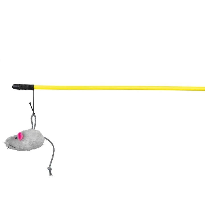 Trixie Fareli Sopalı Kedi Oyuncağı 50cm Çeşitli Renklerle, Kedi Oltası, Trixie