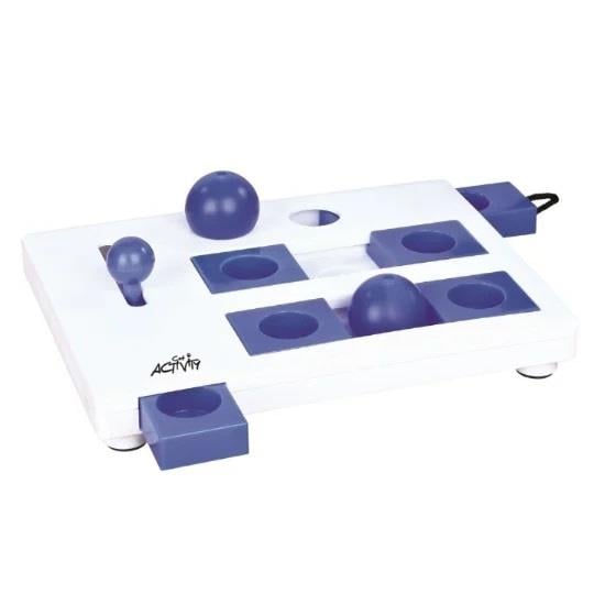 Trixie Kedi Zihin Egzersizi Strateji  Oyono  25 × 20 CM Mavi /Gri, Kedi Zeka Oyuncakları, Trixie