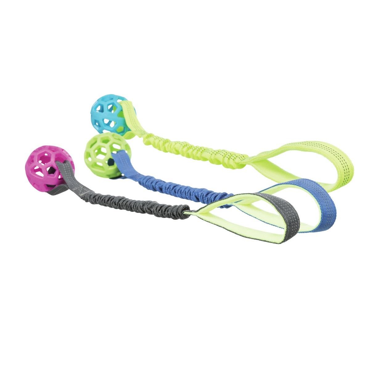 Trixie Köpek Toplu Bungee Çekme Oyuncak 7/48 cm, Kauçuk Plastik Oyuncaklar, Trixie