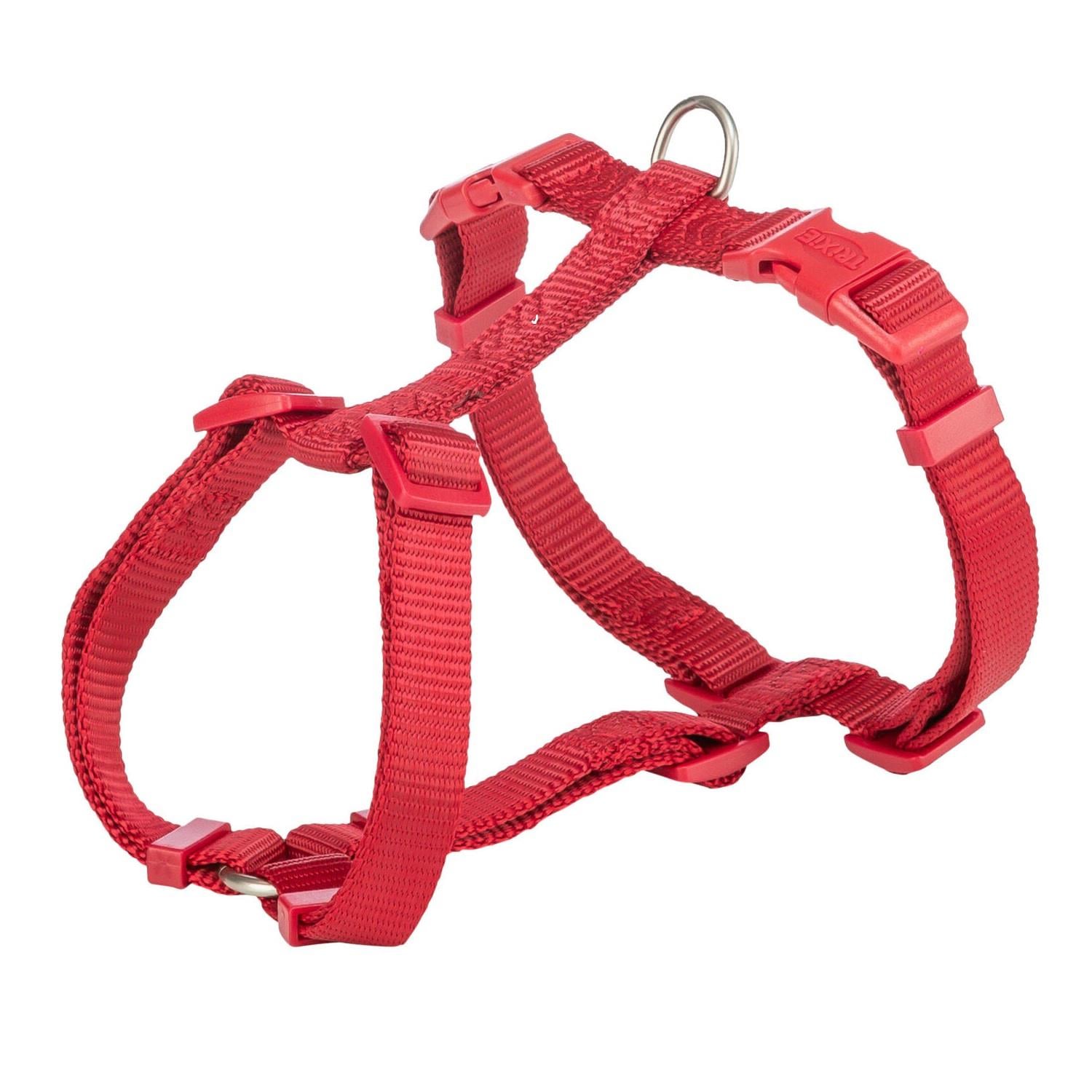 Trixie Premium Köpek H Tipi Göğüs Tasması L/XL :75/120 Cm/25 mm Kırmızı, Köpek Göğüs Tasması, Trixie