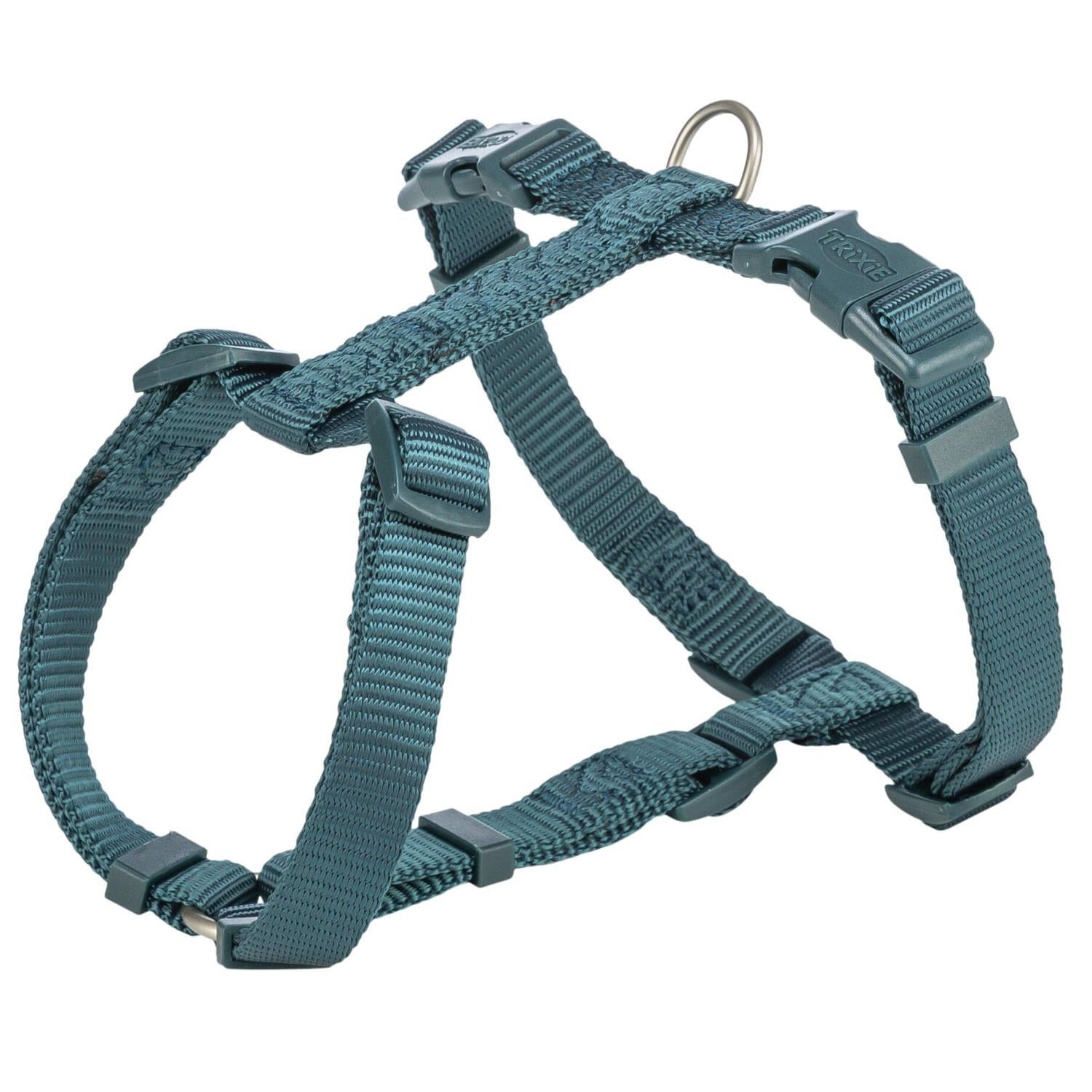 Trixie Premium Köpek H Tipi Göğüs Tasması M/L :52/75 Cm/20 mm Petrol Mavisi, Köpek Göğüs Tasması, Trixie