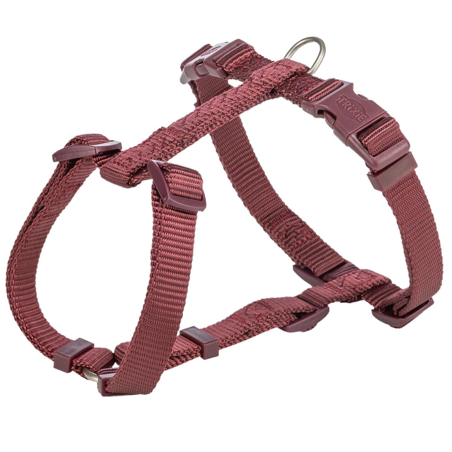 Trixie Premium Köpek H Tipi Göğüs Tasması S/M :42/60 Cm/15 mm Bordo, Köpek Göğüs Tasması, Trixie