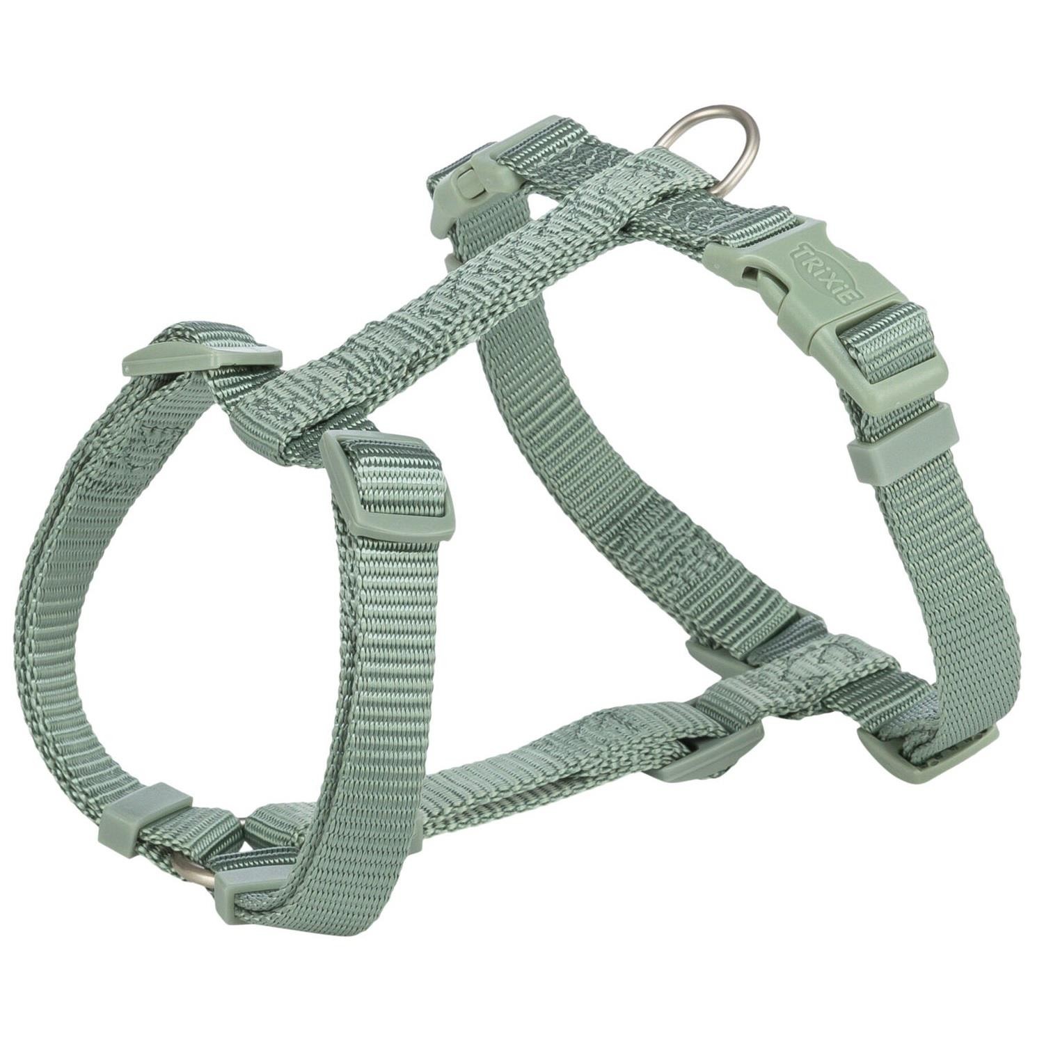 Trixie Premium Köpek H Tipi Göğüs Tasması S/M :42/60 Cm/15 mm Adaçayı Yeşil, Köpek Göğüs Tasması, Trixie