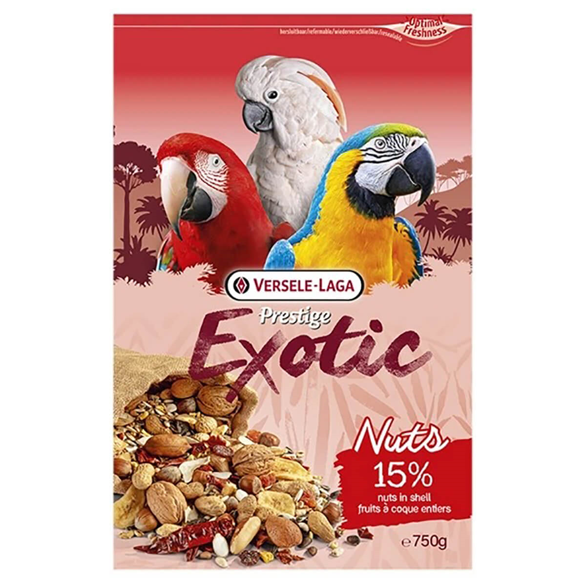Versele Laga Egzotik Çerezli Papağan Yemi 750 Gr, Papağan Yemleri, Versele-Laga