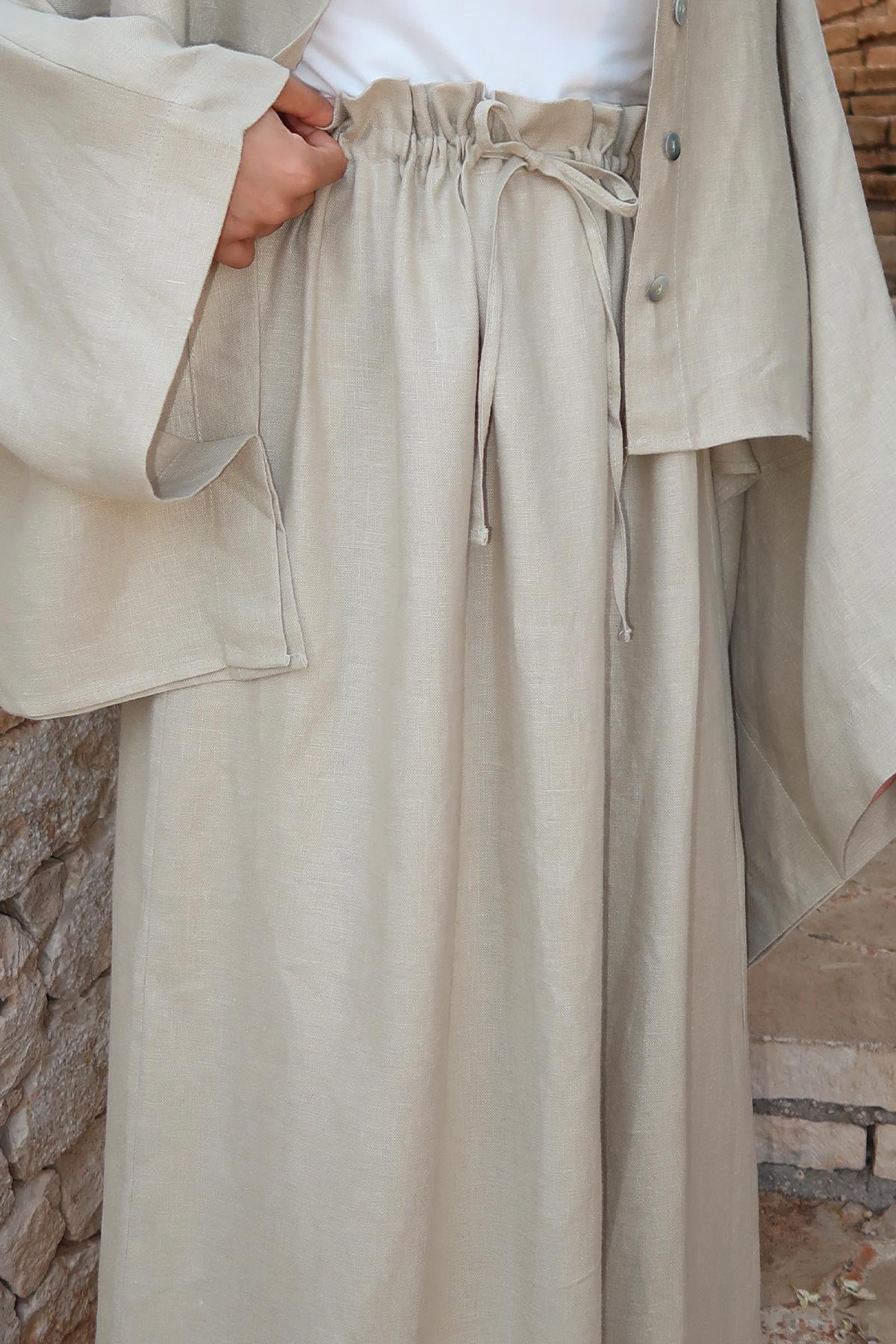 Ada Çayı Nahla Maxi Etek