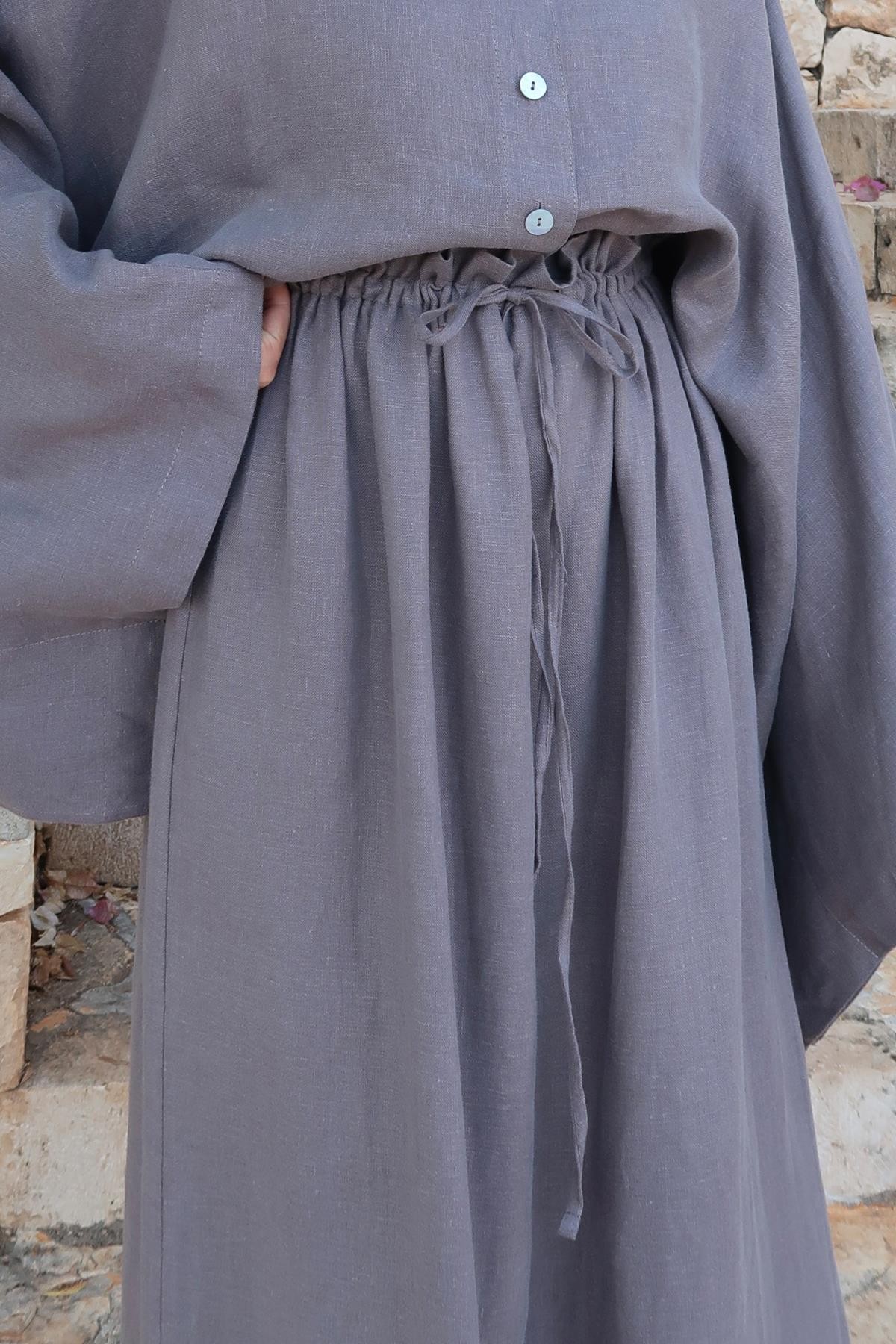 Antrasit Nahla Maxi Etek