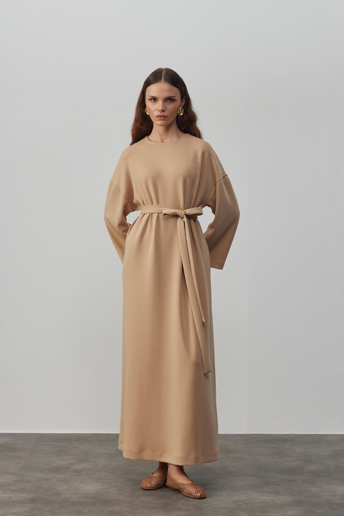 Camel Coss Comfy Elbise
