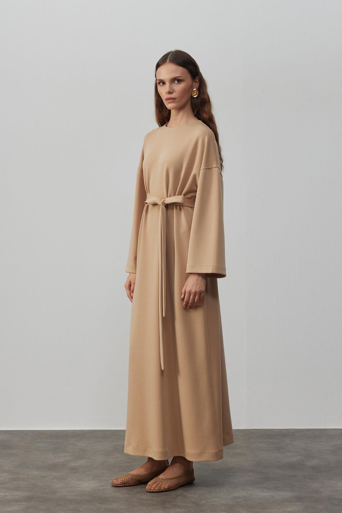 Camel Coss Comfy Elbise