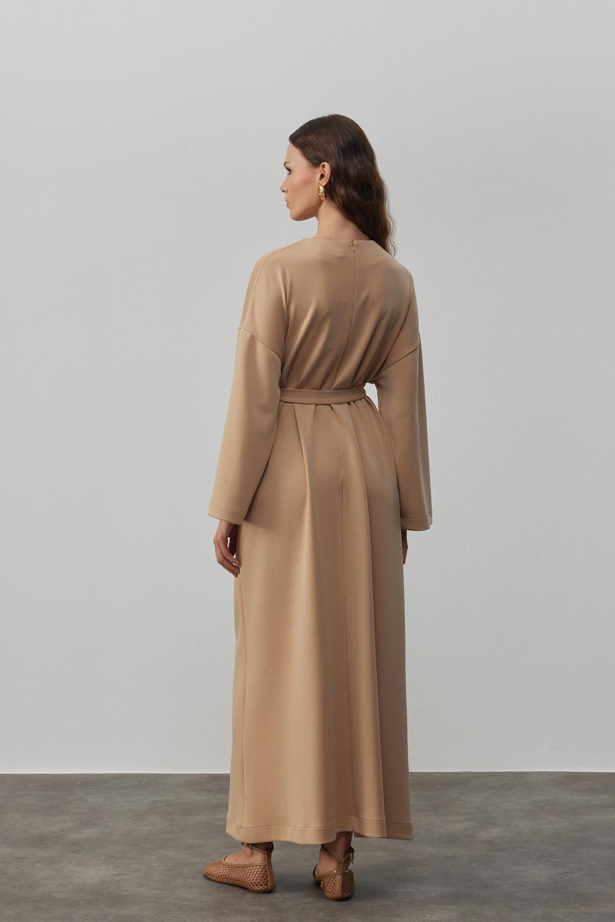 Camel Coss Comfy Elbise