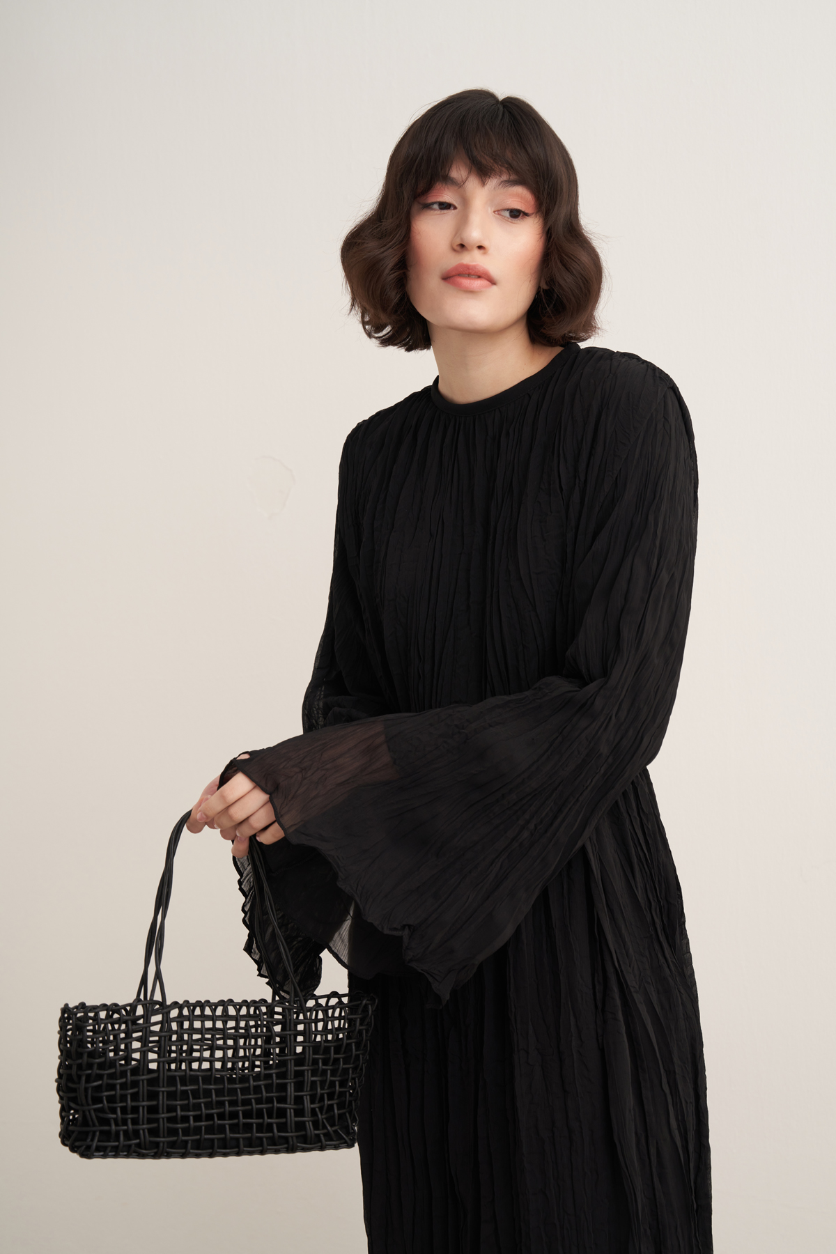 Fouzia Elbise Siyah