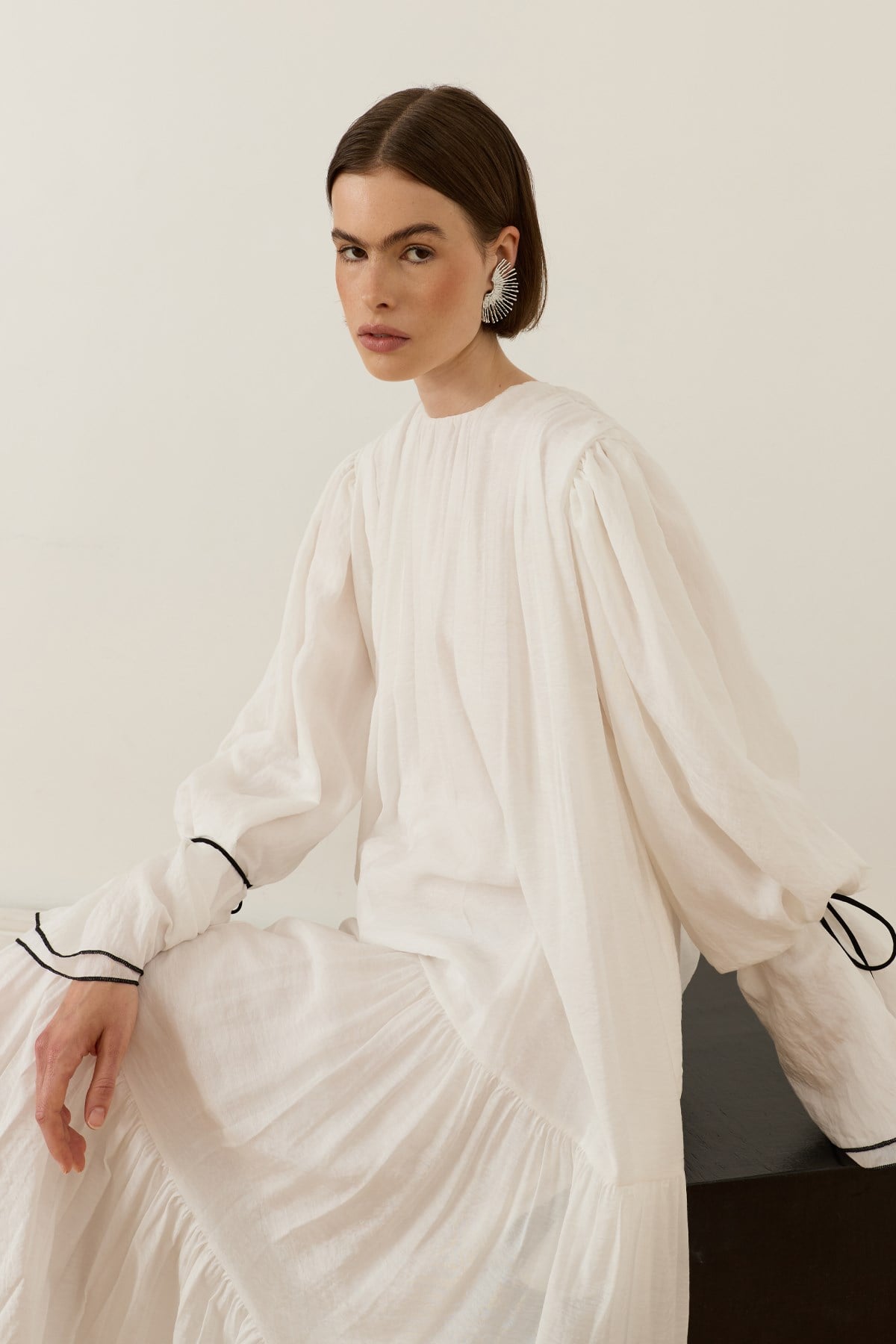 White Hilya Dress 
