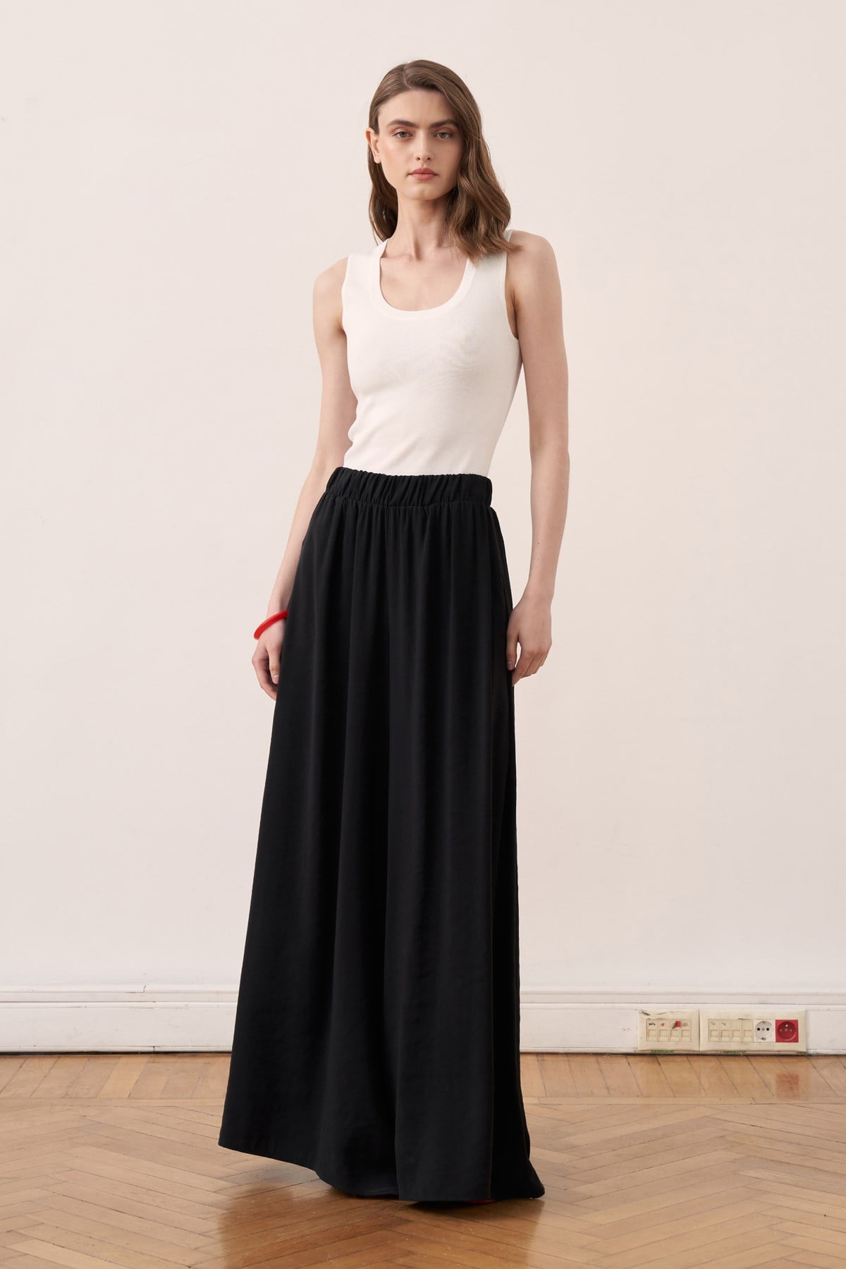 Kater Elastic Waist Pants Black