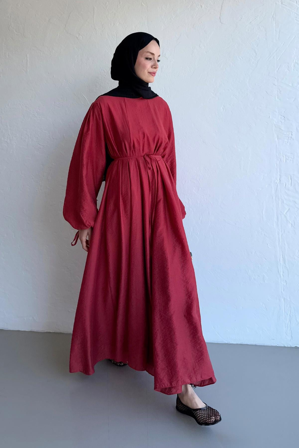 Kırmızı Jasmine Elbise