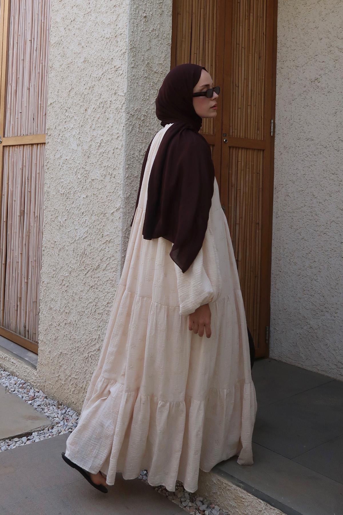 Krem Adel Elbise