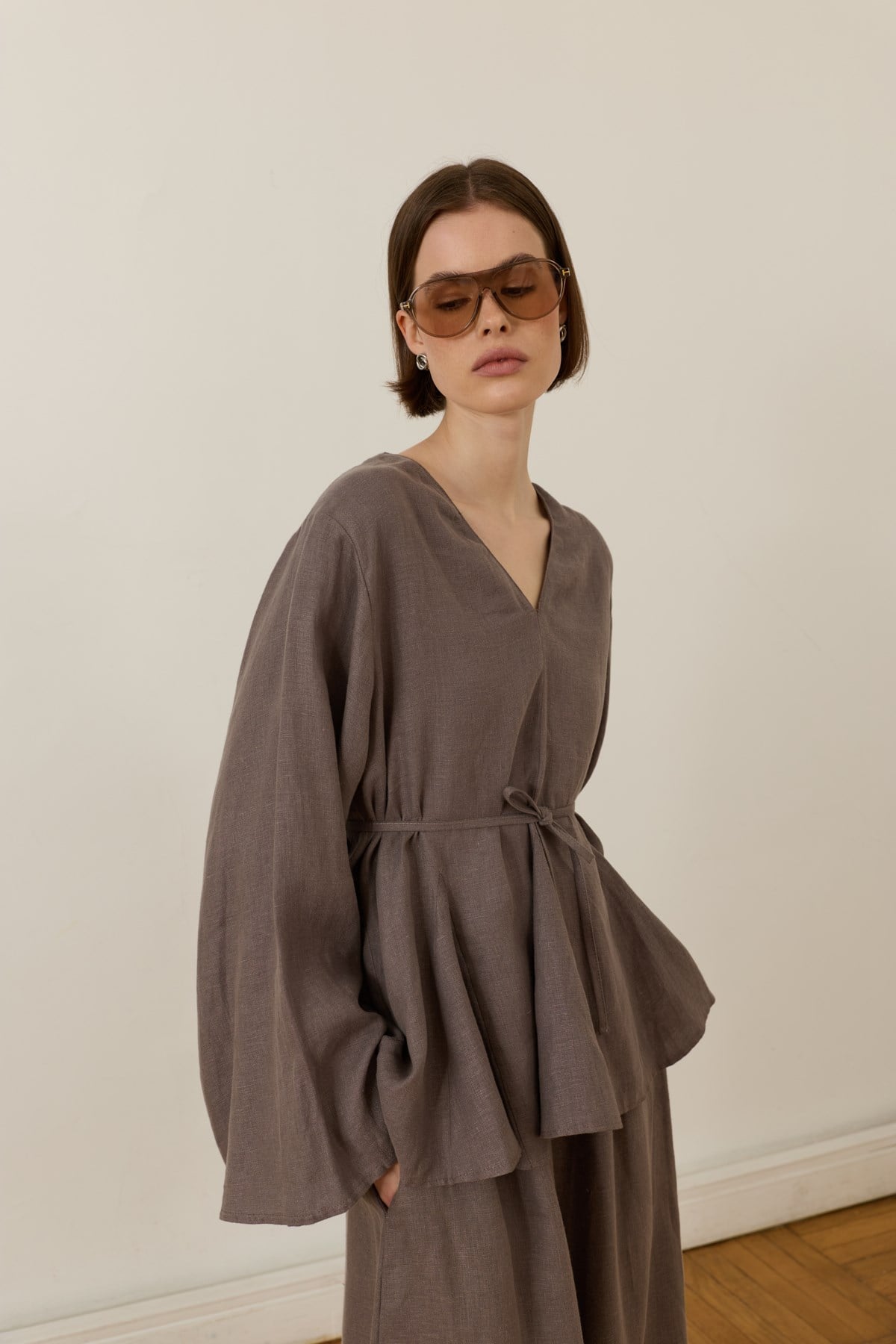 Anthracite Layal Blouse 