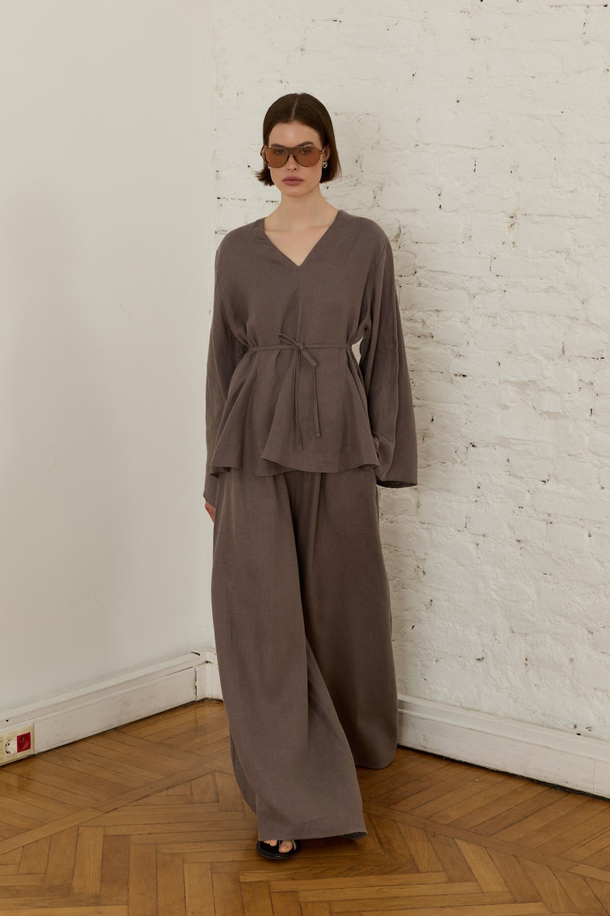 Anthracite Layal Blouse 