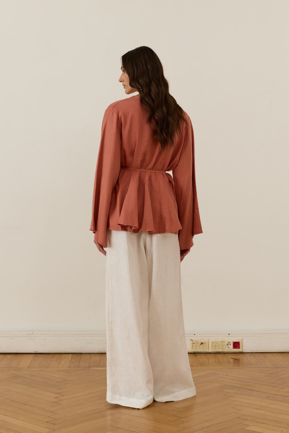 Terracotta Layal Blouse