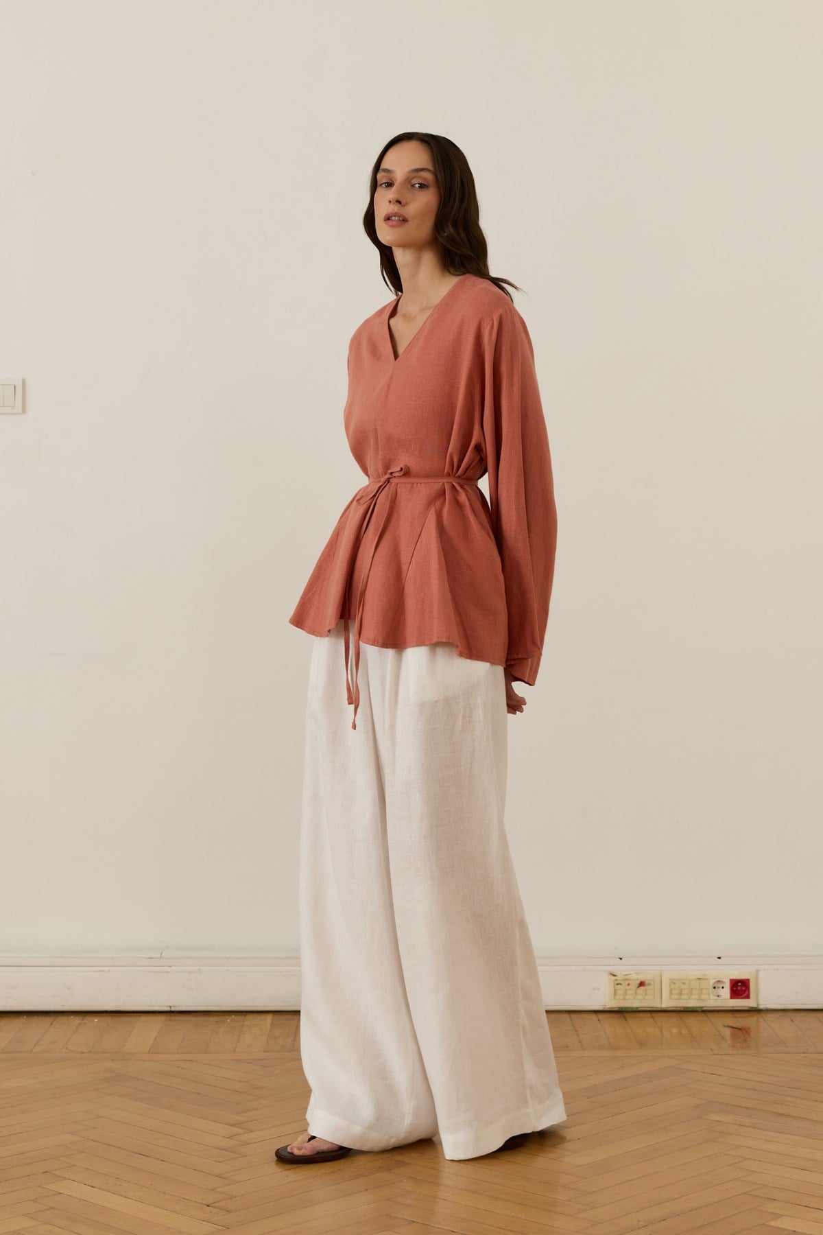 Terracotta Layal Blouse