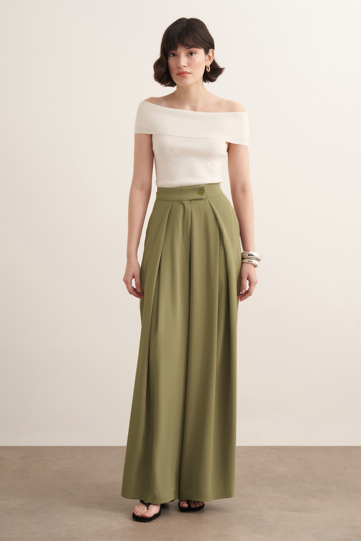 Leona Pantolon Olive