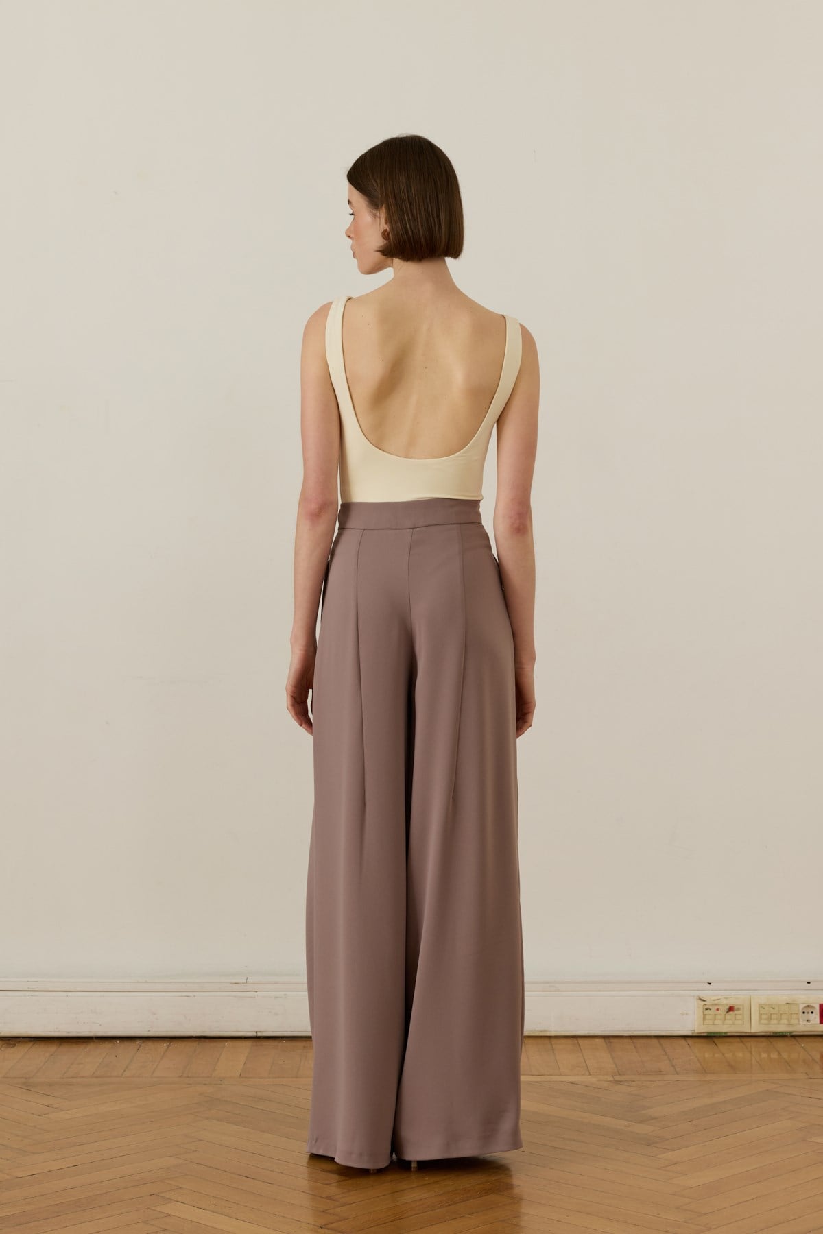 Leona Pants Mink Color