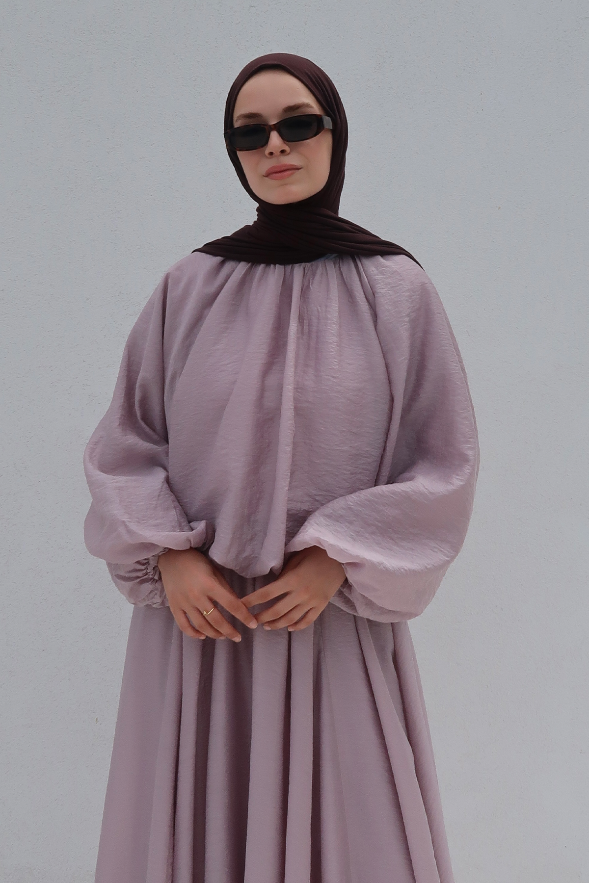 Lila Fleur Bluz 