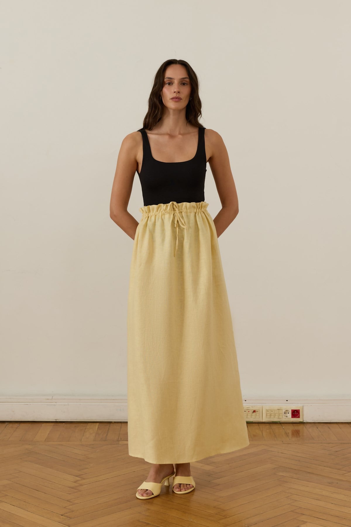 Nahla Maxi Etek Butter