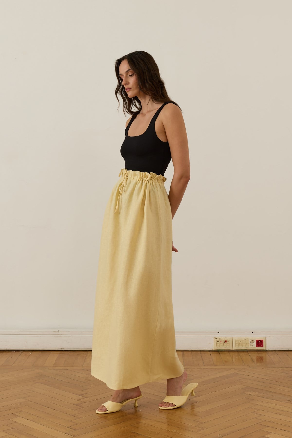 Nahla Maxi Etek Butter