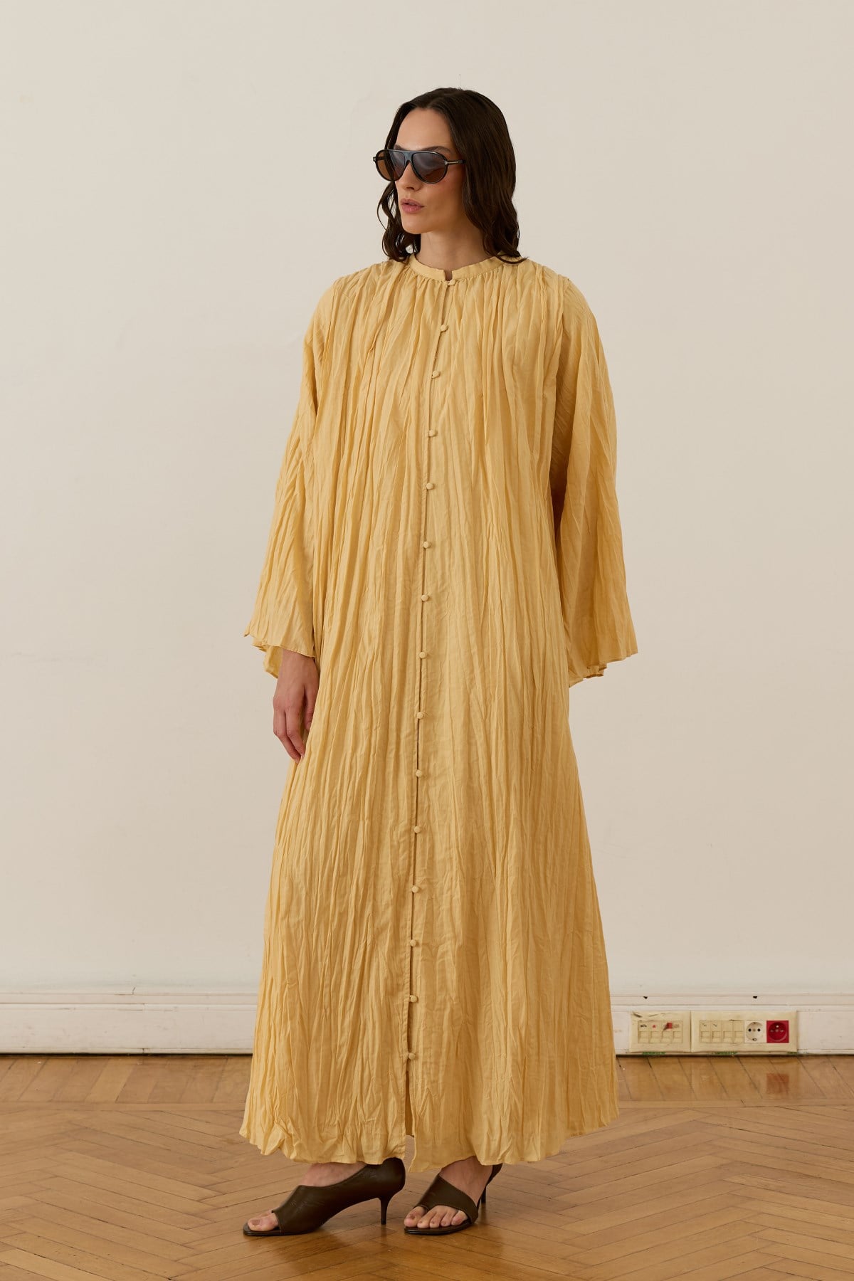 Noemi Crush Vual Elbise Butter