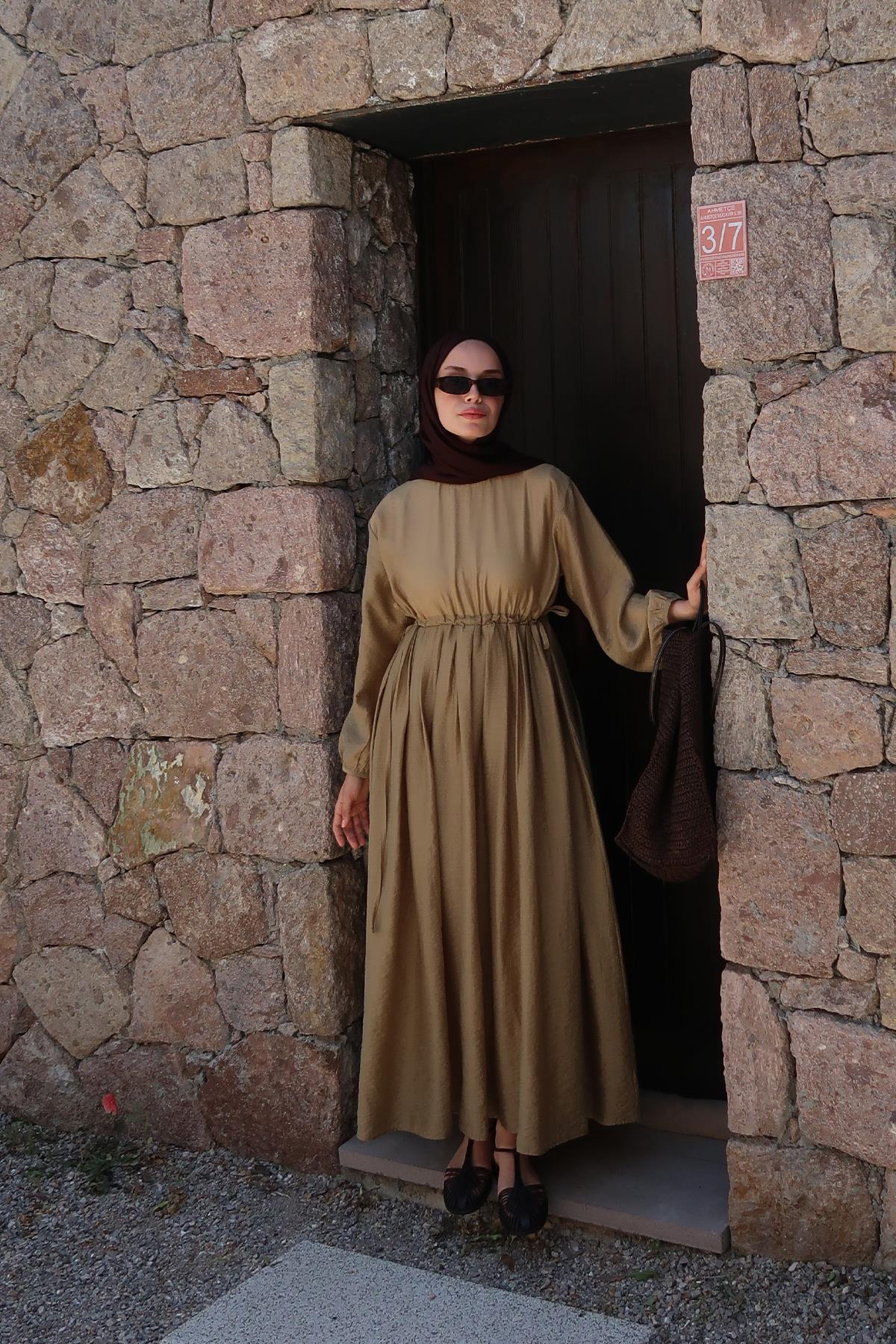 Olive Perla Elbise