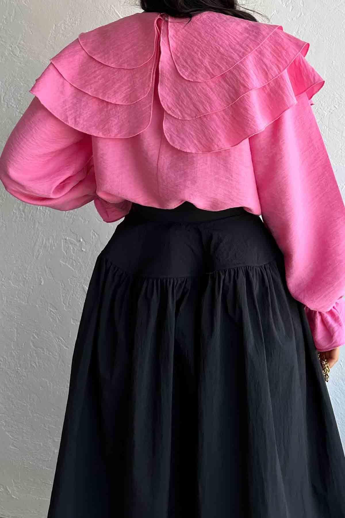 Pembe Renk Bluz