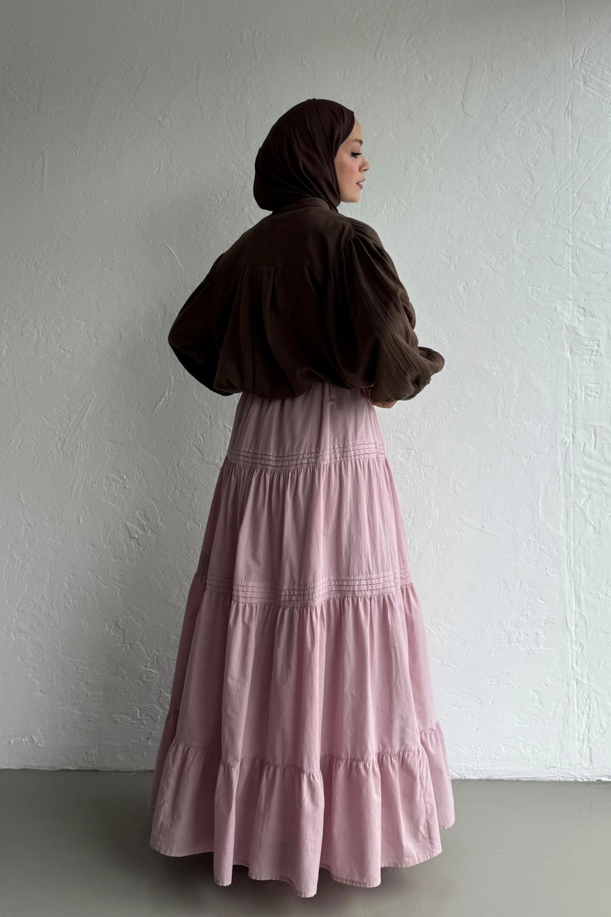 Pembe Vesper Vual Etek