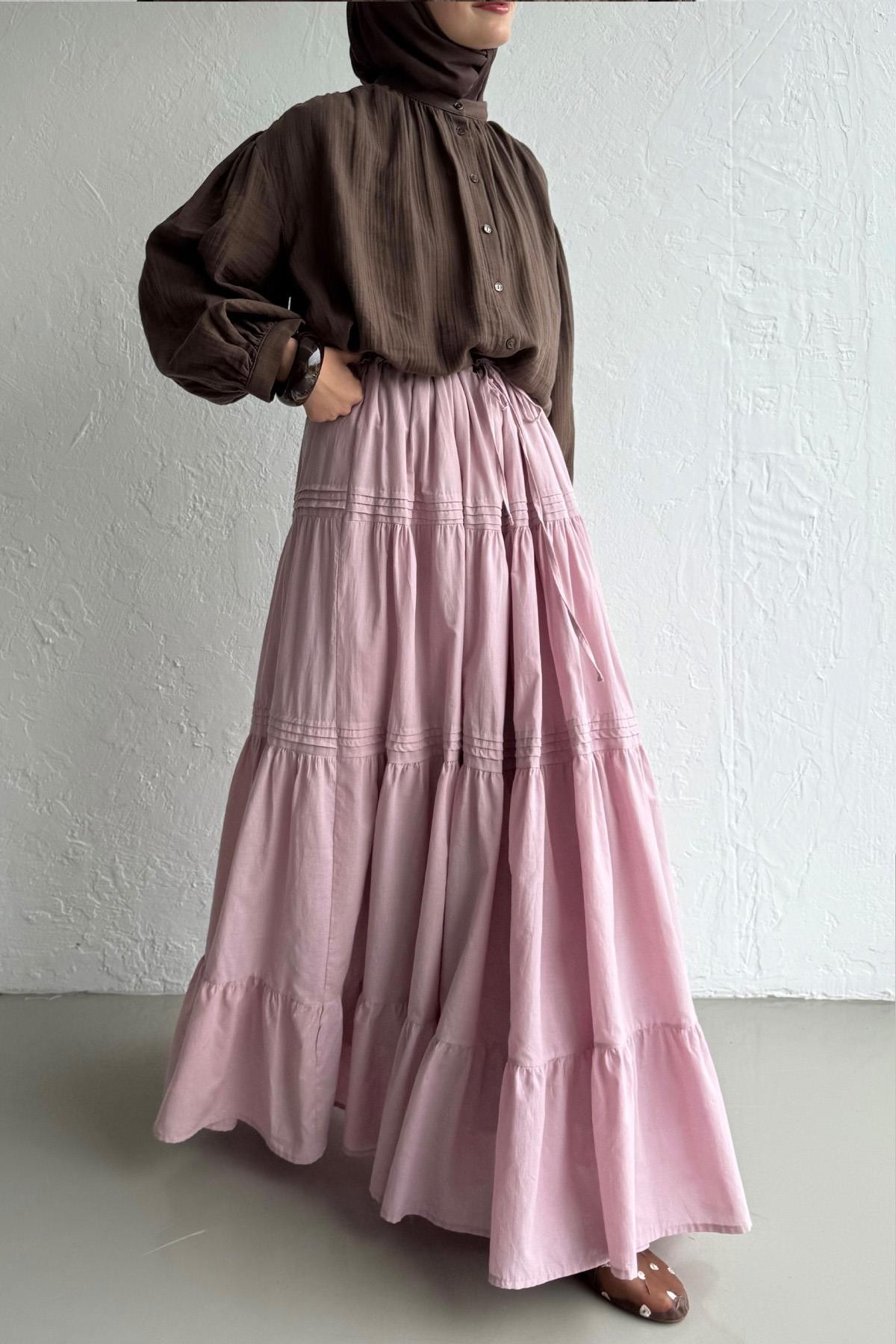 Pembe Vesper Vual Etek