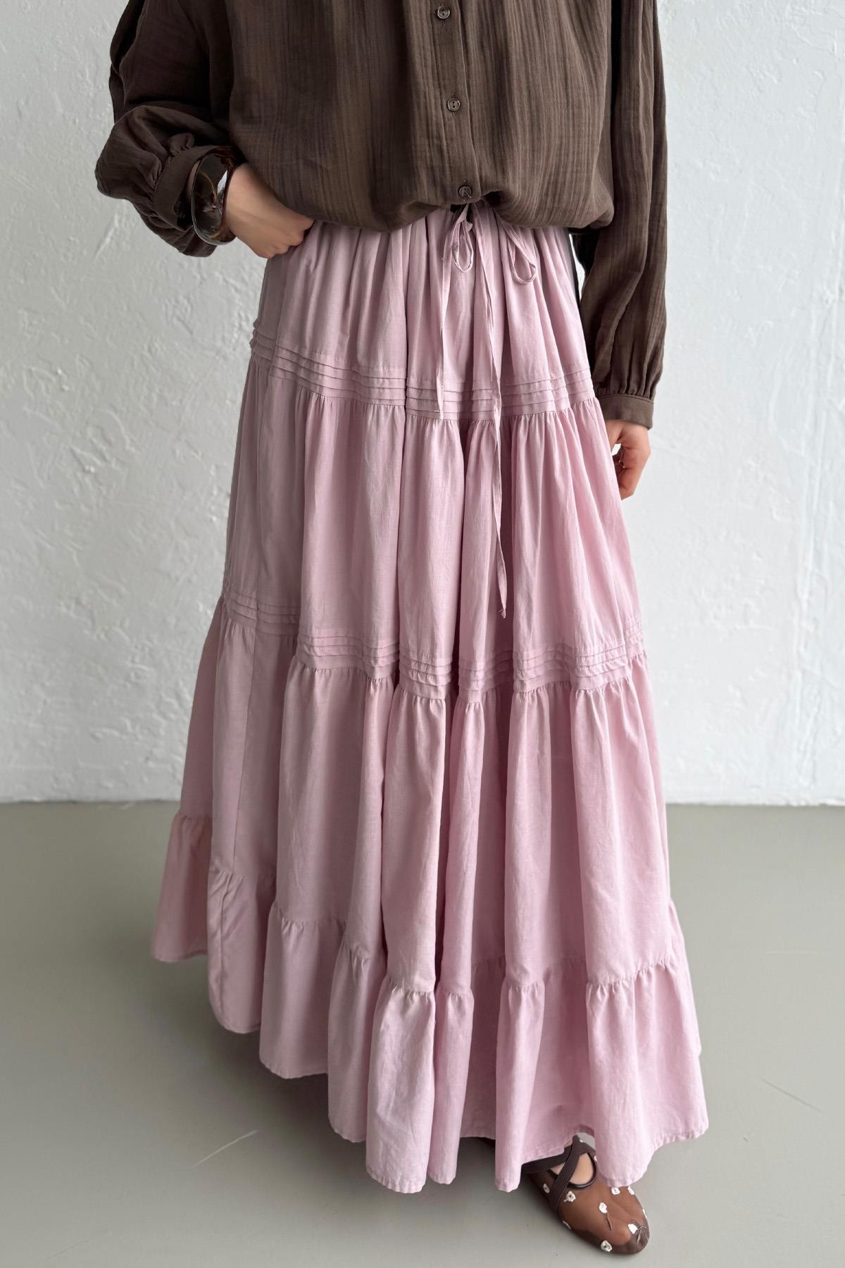 Pembe Vesper Vual Etek