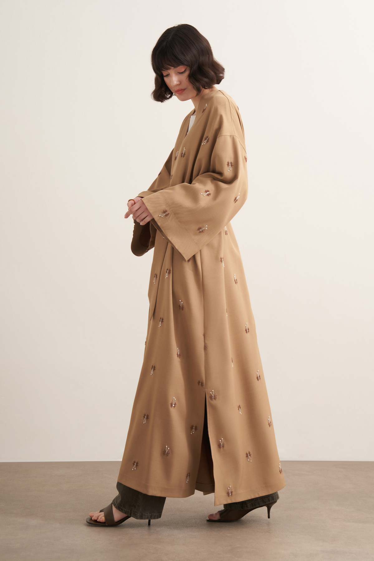 Qamrah Kimono Bej