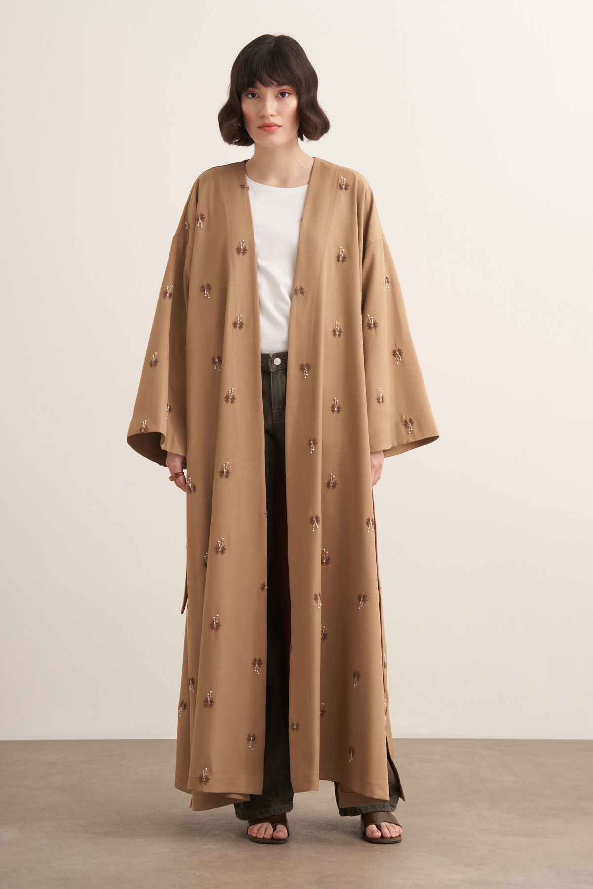 Qamrah Kimono Bej