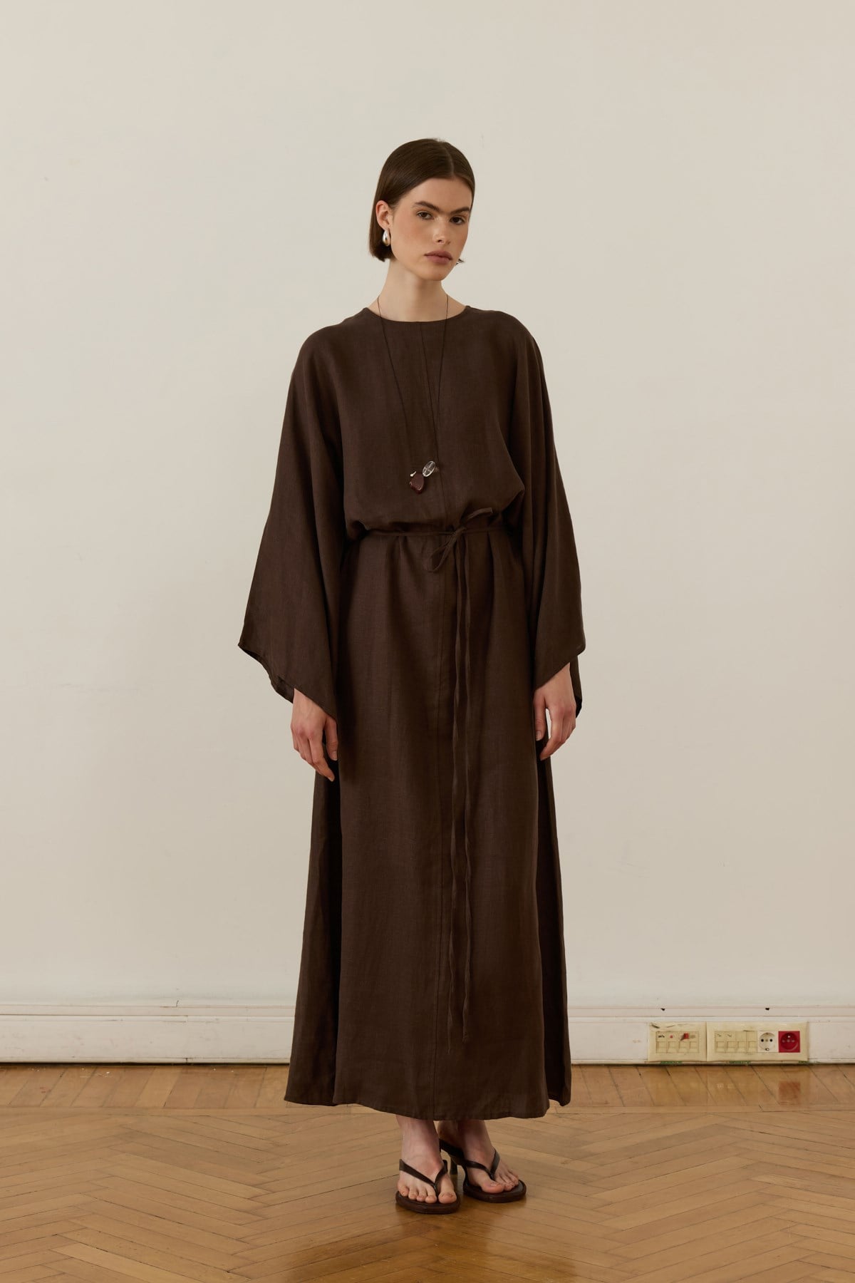 Brown Samar Dress 