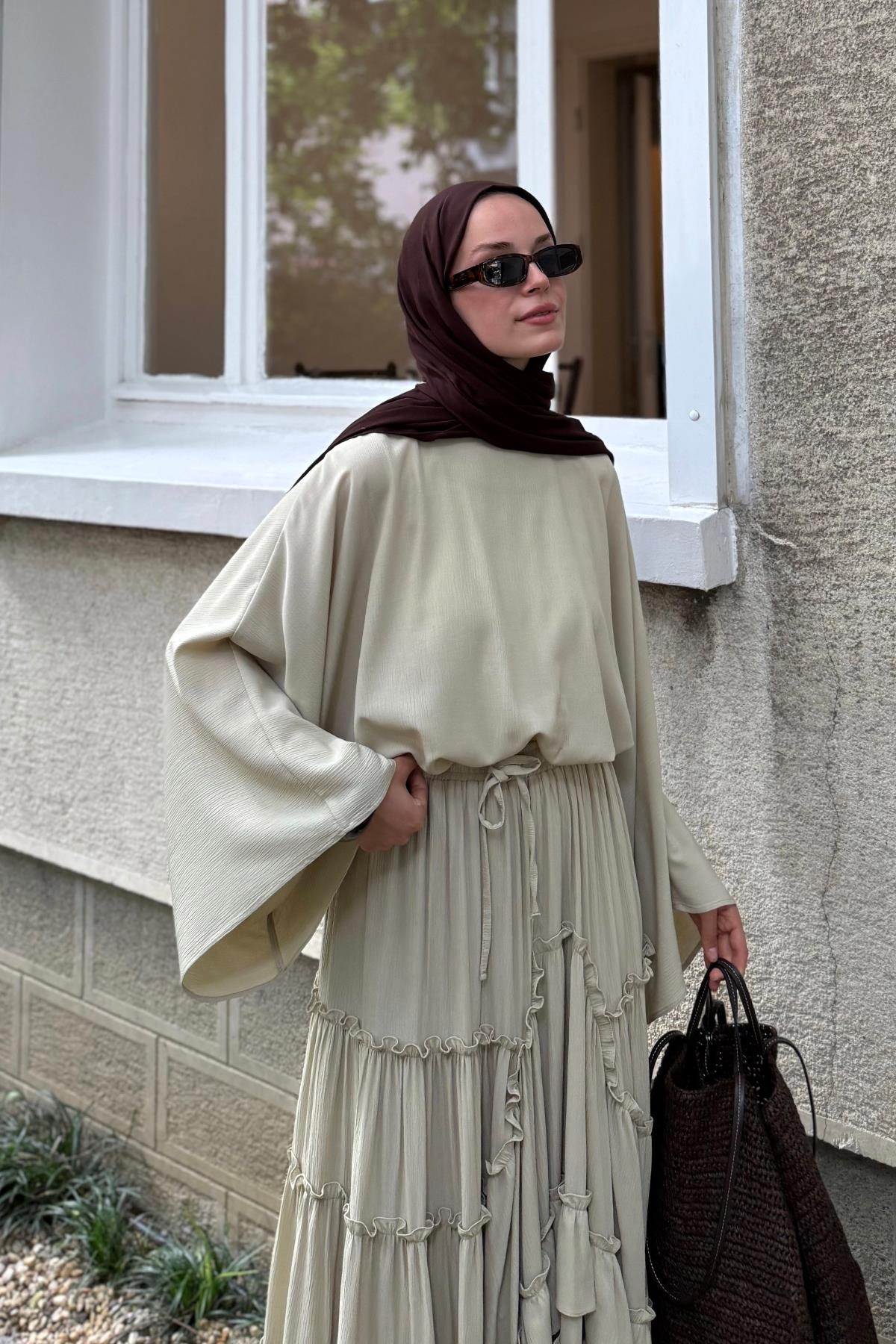 Soft Yeşil Elena Bluz