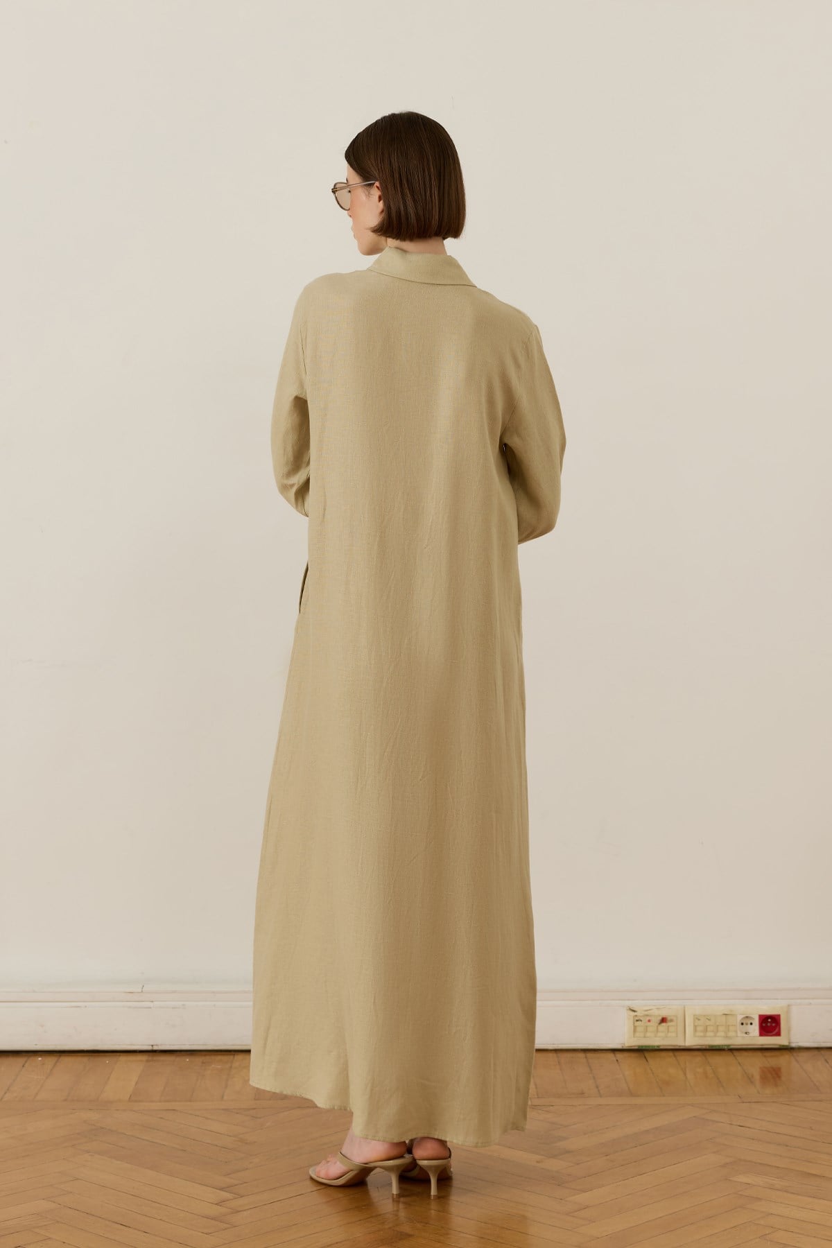 Sage Green Sondos Dress 