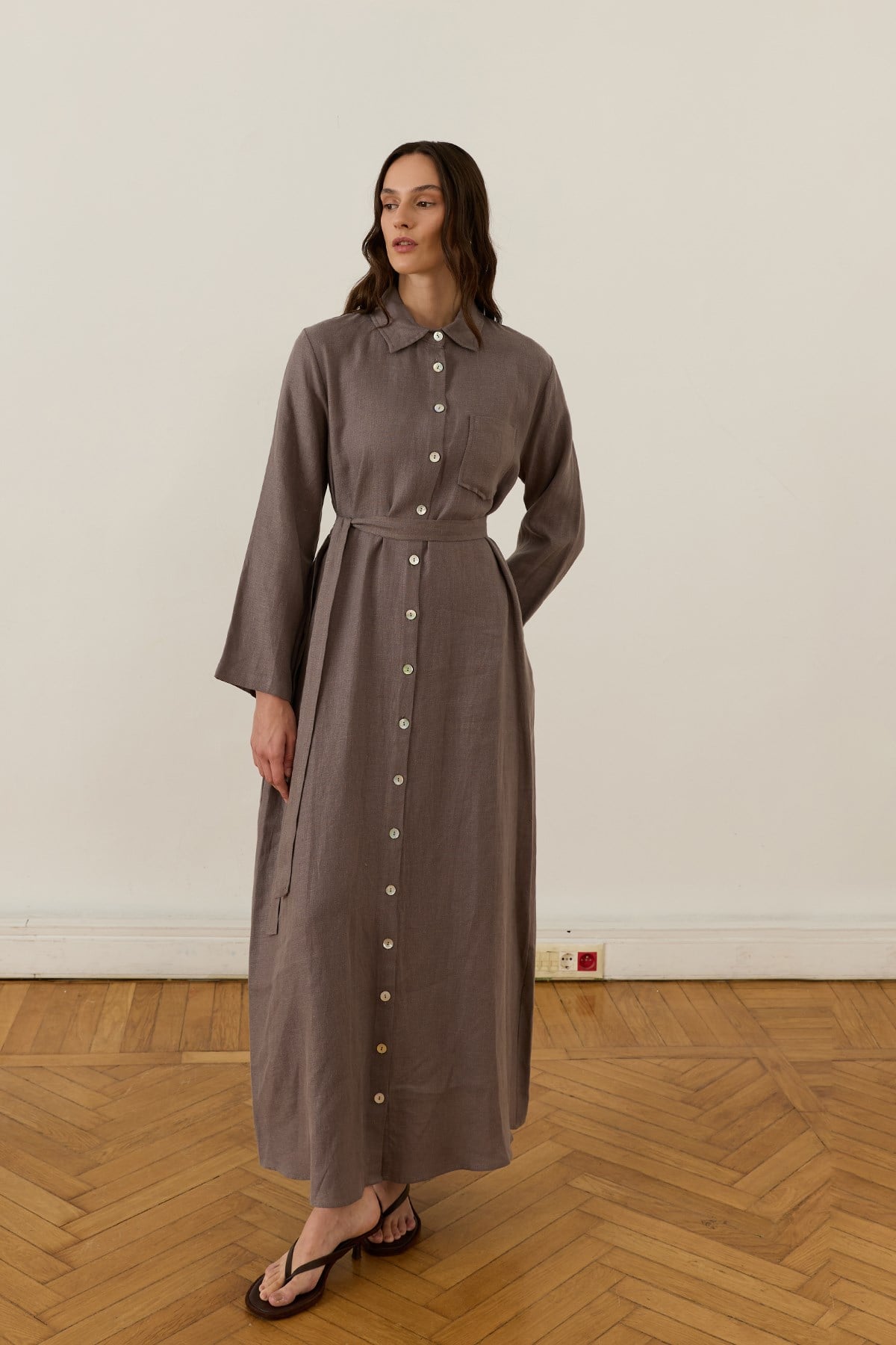 Anthracite Sondos Dress 