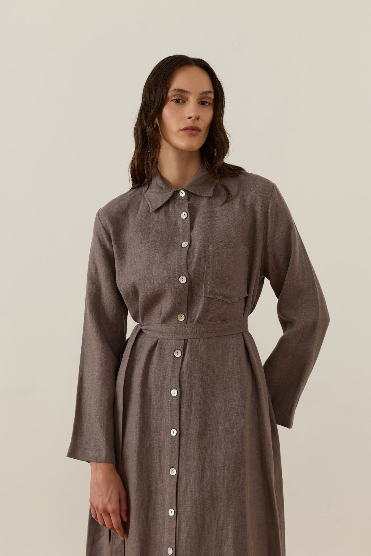 Anthracite Sondos Dress 