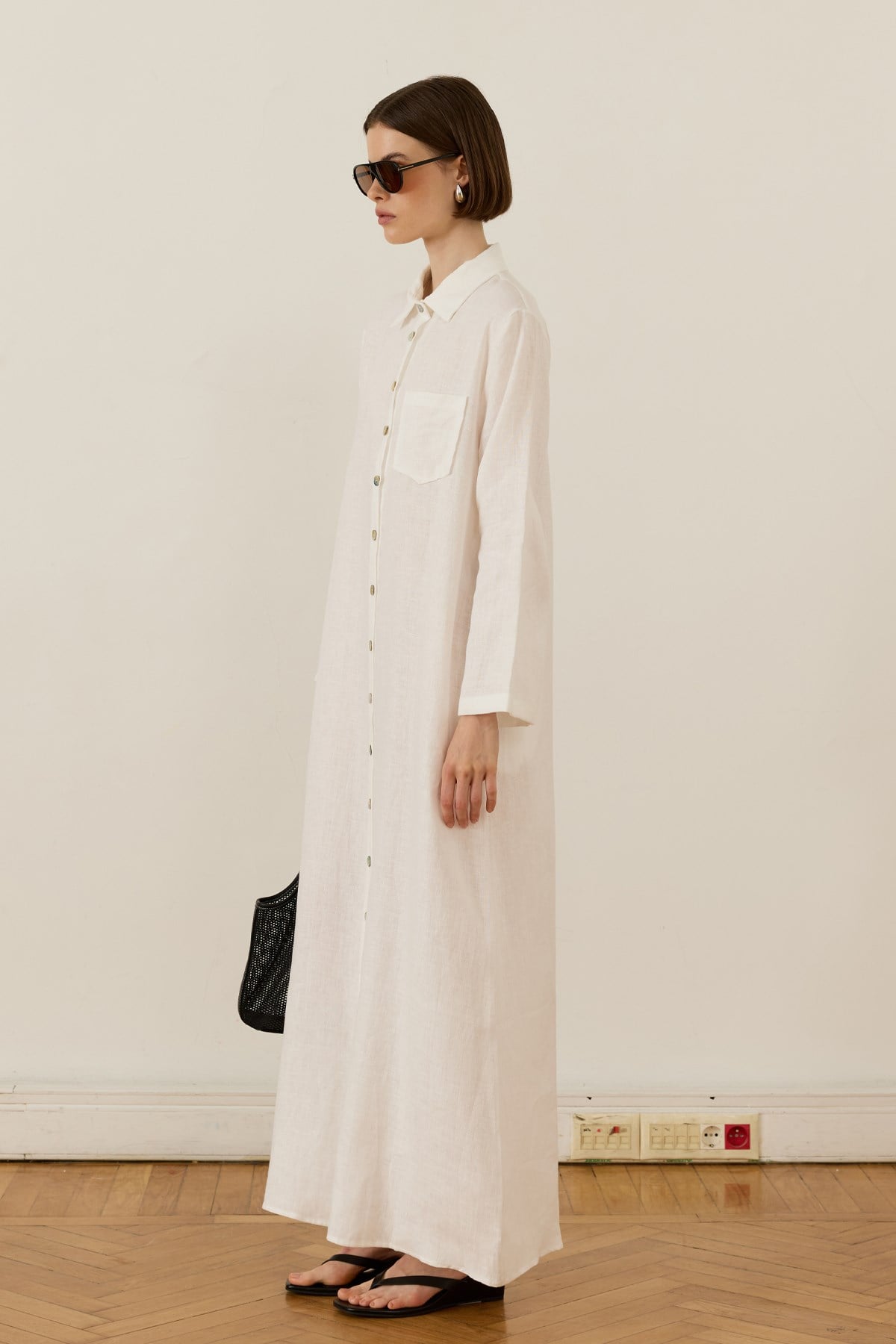 White Sondos Dress 