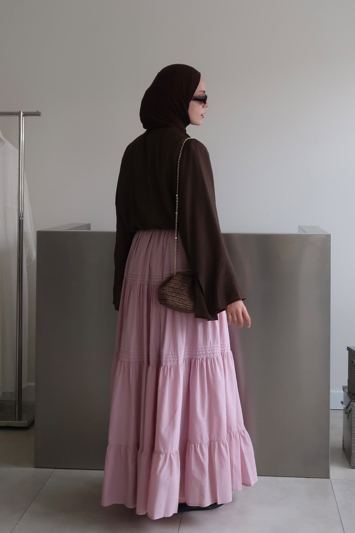 Pembe Vesper Vual Etek