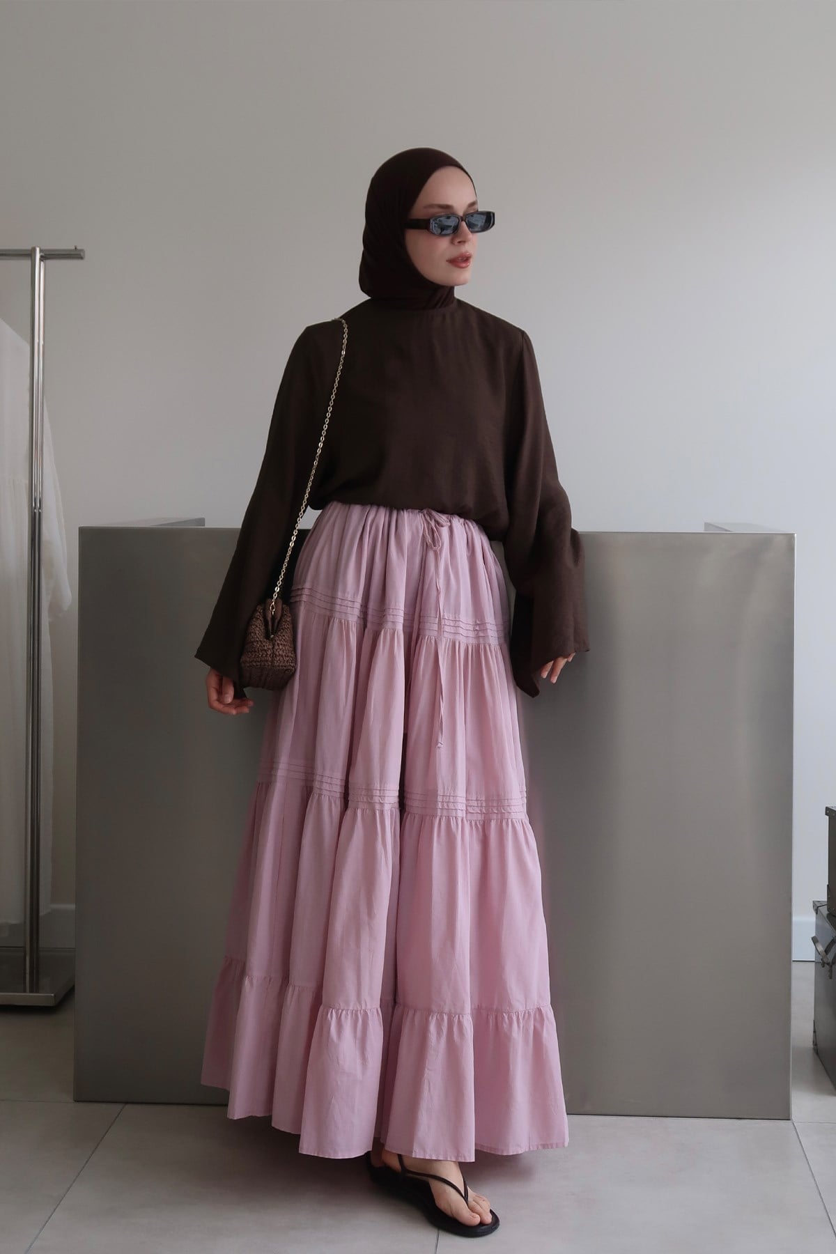 Pembe Vesper Vual Etek